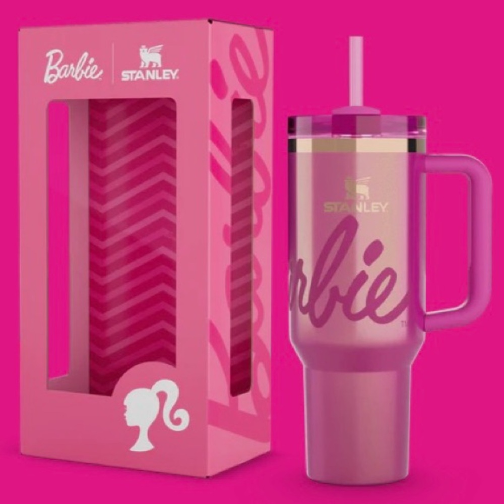 NIB Barbie Stanley 40oz Quencher